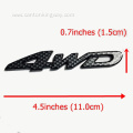 Carbon Fiber Car Badge Body Stickers Letters Emblem